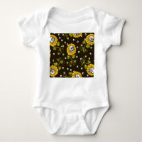 Cránulos de girasol: Patrón único sin foco.