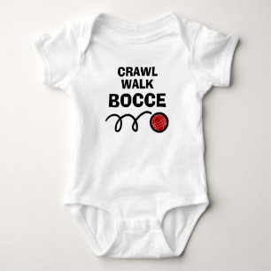 Body Para Bebé Crawl walk bocce divertido bola bocci Baby Bodysui