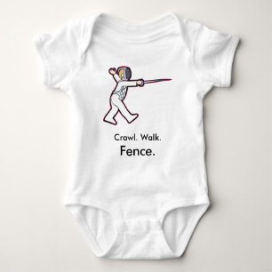 Body Para Bebé Crawl Walk Fence Foring Baby Bodysuit