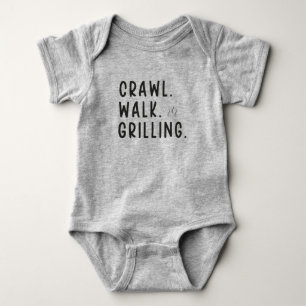 Body Para Bebé Crawl Walk Grilling Cookout