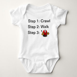 Body Para Bebé Crawl Walk Hockey Goalie Baby Bodysuit