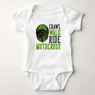 Body Para Bebé Crawl Walk Ride Motocross