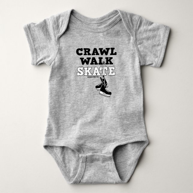 Body Para Bebé Crawl Walk Skate Hockey patina niño (Anverso)