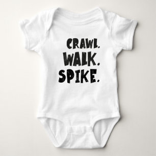 Body Para Bebé Crawl Walk Spike - Bebé voleibol