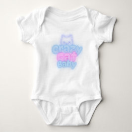 Body Para Bebé Crazy cat baby bodysuit