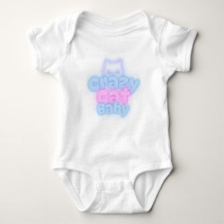 Body Para Bebé Crazy cat baby bodysuit