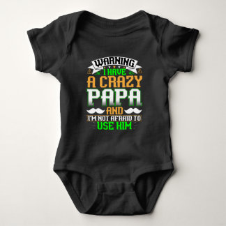 Body Para Bebé Crazy Papa
