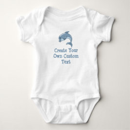 Body Para Bebé Crea tu propio texto personalizado con Baby Dolphi