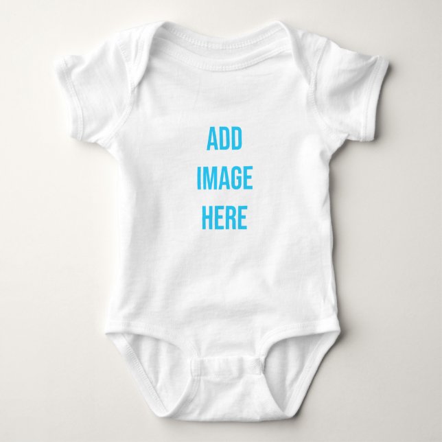 Body Para Bebé Crear su propio Personalizado Baby Bodysuit (Anverso)