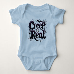 Body Para Bebé Creep It Real - Vibraciones de Halloween con Estil
