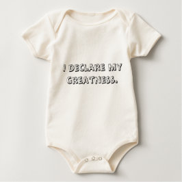 Body Para Bebé Creeper de bebés de citas inspiradoras