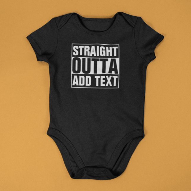 Body Para Bebé Creeper infantil - DIRECTO OUTTA Crea tu propio (Subido por el creador)