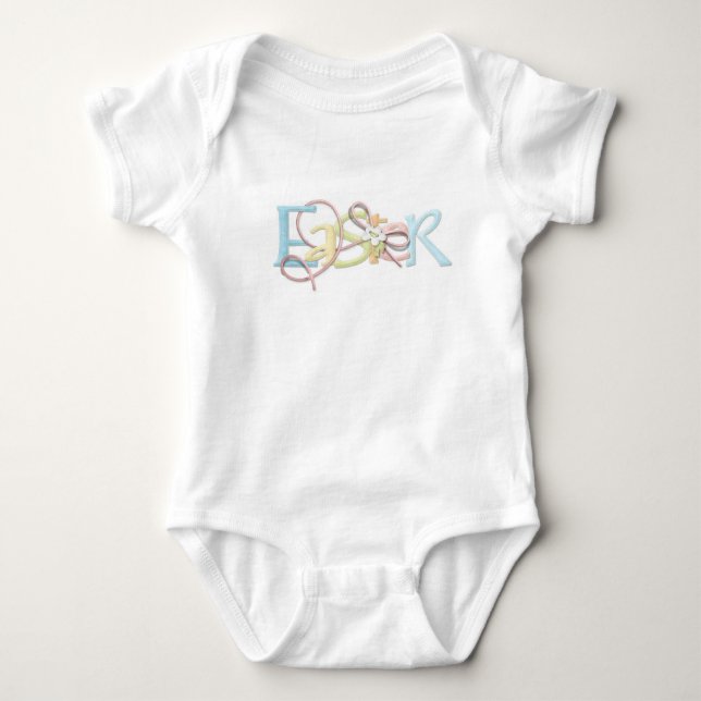 Body Para Bebé Creeper para niños de Pascua (Anverso)