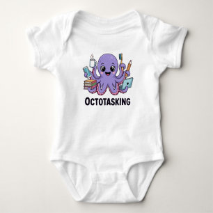 Body Para Bebé Criatura de octotarea en modo multitareas