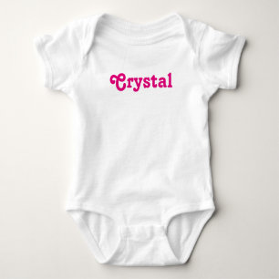 Body Para Bebé Cristal de bebé de ropa