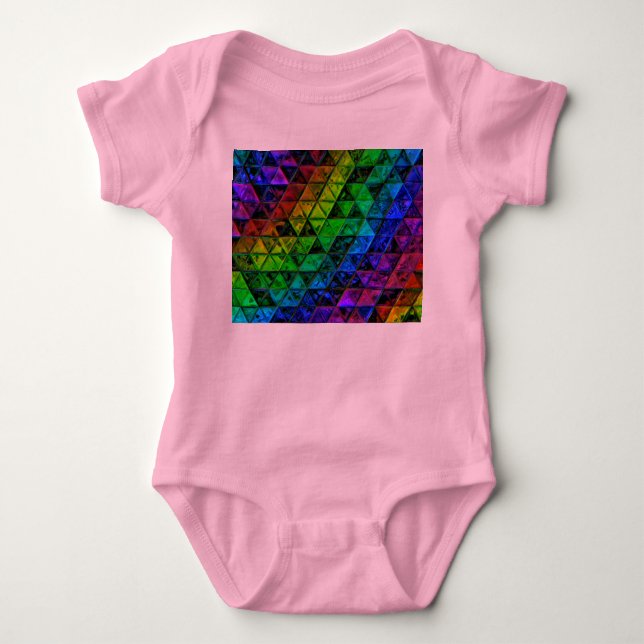 Body Para Bebé Cristal de orgullo (Anverso)