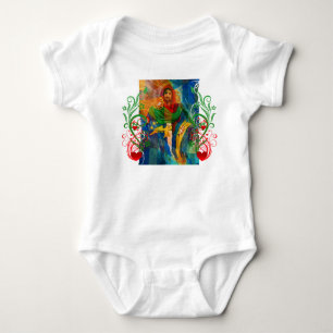 Body Para Bebé Cristo por la camiseta portuguesa