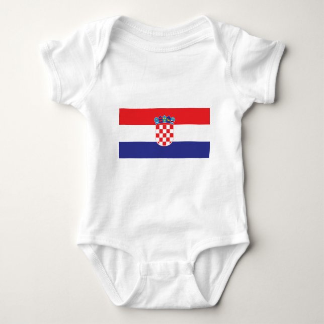 Body Para Bebé Croacia (Anverso)