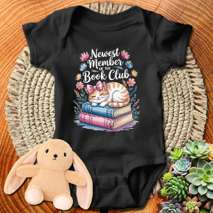 Body Para Bebé Croquette Bow Miembro más reciente del Club del Li