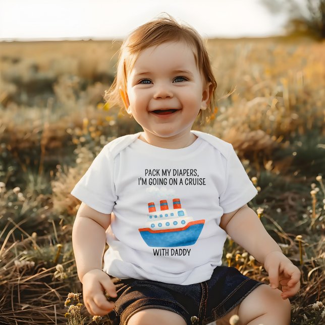 Body Para Bebé Crucero divertido (Subido por el creador)