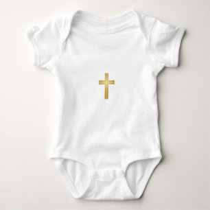 Body Para Bebé Cruz de Oro/Pascua