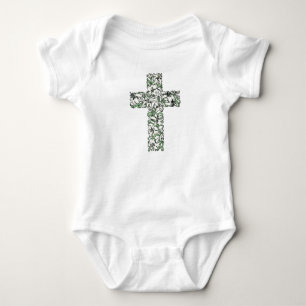 Body Para Bebé ¡Cruz del lirio de pascua - lo suben!