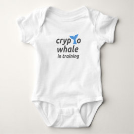 Body Para Bebé Crypto Whale in Training Baby Bodysuit