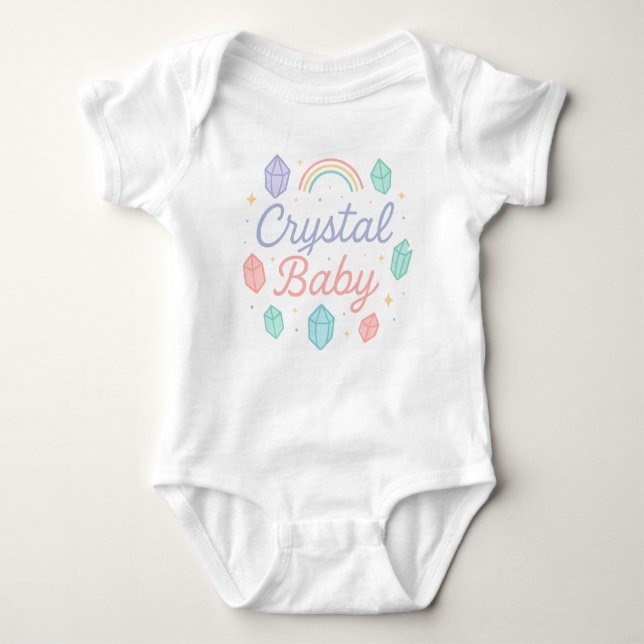 Body Para Bebé Crystal Baby (Anverso)