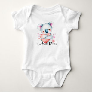 Body Para Bebé "Cuadros Por Favor", Adorable Oso De Koala