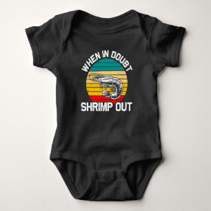 Body Para Bebé Cuando en duda Shrimp abandona las artes marciales