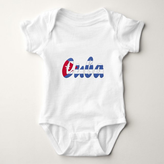 Body Para Bebé Cuba (Anverso)