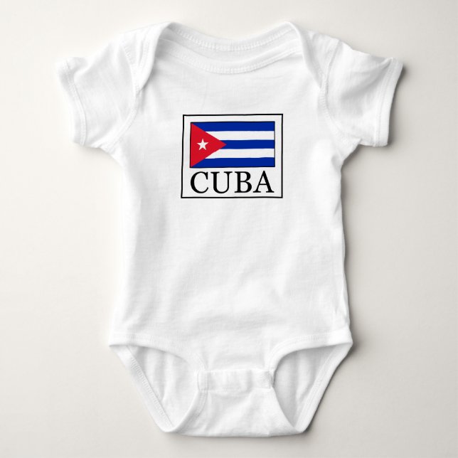 Body Para Bebé Cuba (Anverso)