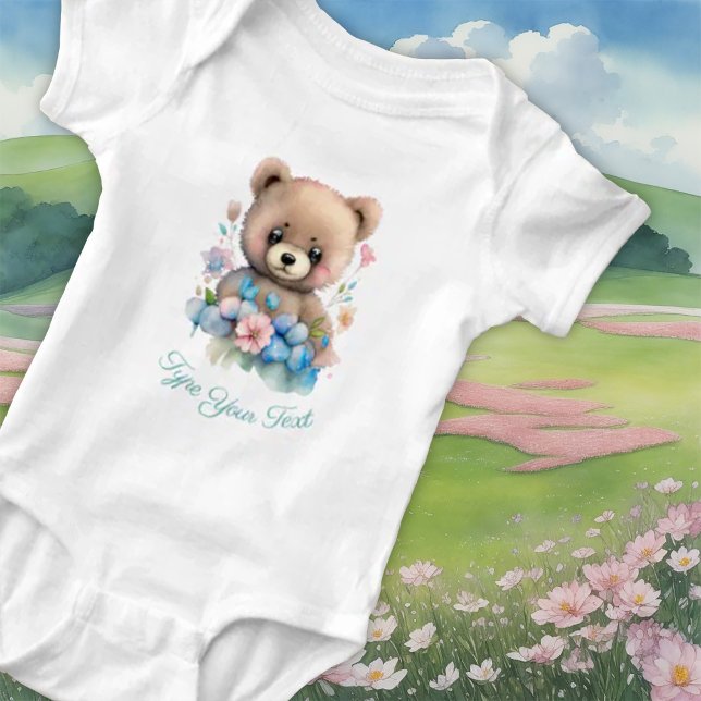 Body Para Bebé Cubo de oso (Subido por el creador)
