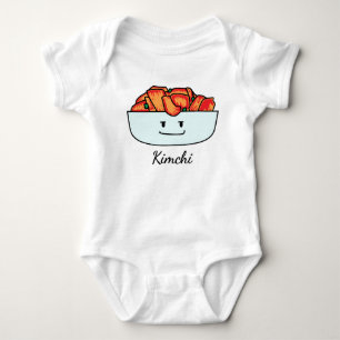 Body Para Bebé Cuenco feliz de Kimchi Kimchee - diseños felices