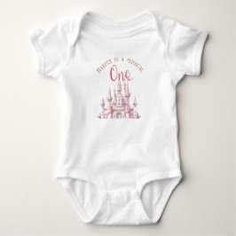 Body Para Bebé Cuento de Hadas de Princesa Caprichosa Primer Cump