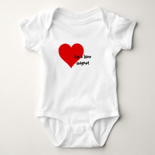 Body Para Bebé Cuerpo 0-24 m Soy un imán de amor