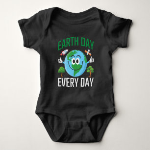 Body Para Bebé Cuesta de conciencia del Día de la Tierra y el Árb