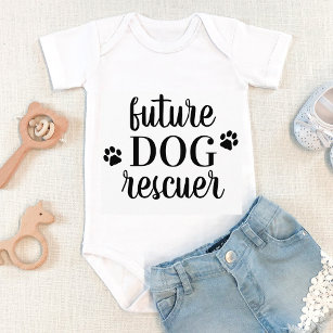 Body Para Bebé Cuesta de rescate de perro futuro