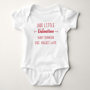Body Para Bebé Cuesta Nuestra Pequeña Invitación De Embarazo De