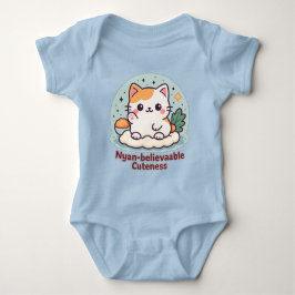 Body Para Bebé Cuidad nyan-creíble - Gato kawaii lindo