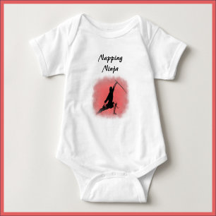Body Para Bebé Cuidada Napping Ninja Baby Bodysuit