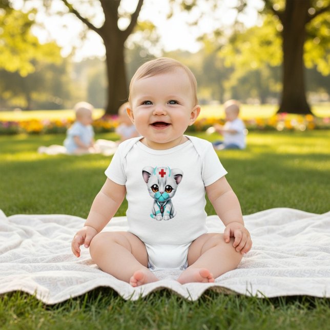 Body Para Bebé Cuidado Cat Cutie Bodysuit (Subido por el creador)