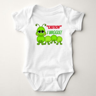 Body Para Bebé Cuidado con el gusano de unisex bebé