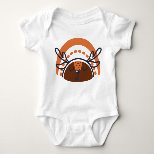 Body Para Bebé Cuidado Deer Baby Bodysuit Sleeper (Anverso)
