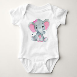 Body Para Bebé Cuidado elefante traje de bebé de niña bodysuit rú