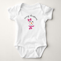 Cuidados Navidades Baby Girl Bodysuit