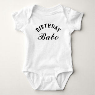 Body Para Bebé Cumpleaños Bebé Frase Divertida Niño Niña