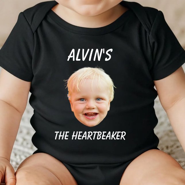 Body Para Bebé Cumpleaños bebé niña niño con cara personalizada r (Subido por el creador)