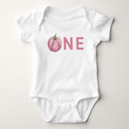 Body Para Bebé Cumpleaños de Little Pumpkin 