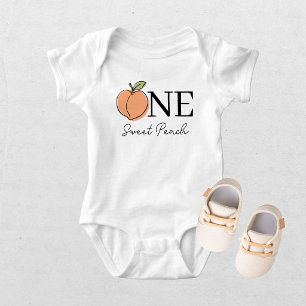 Body Para Bebé Cumpleaños de One Sweet Peach 1 año